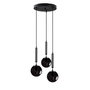 Opviq Lámpara de araña King - 11455 en negro